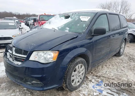 2016 Dodge Grand Caravan Se z USA, uszkodzony, nr VIN 2C4RDGBG6GR106080